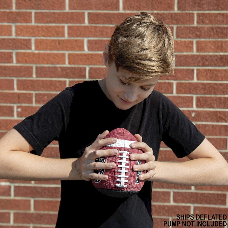 Passback Junior Rubber Football, Ages 9-13, Youth Training Football, (Ships Deflated) - Image 5